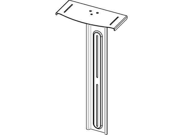 Multibrackets M Public Floorstand Basic 150 gulvstativ med hjul